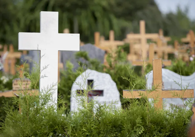 Cimetière du Bois-de-Vaud à Lausanne © Keystone