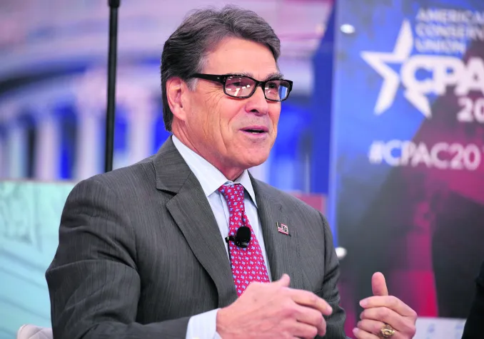 Rick Perry à la Conservative Political Action Conference de 2018. © Gage Skidmore CC Wikicommons
