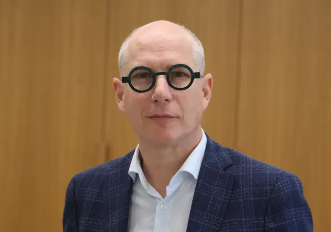 Gilles Cavin, pasteur de la paroisse protestante de Sierre Gilles Cavin