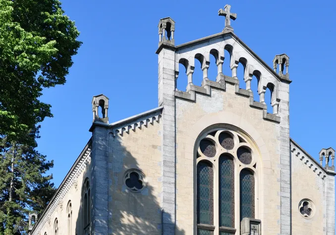 Eglise réformée française de Zurich (©Roland zh, CC BY-SA 3.0, Wikimedia Commons)