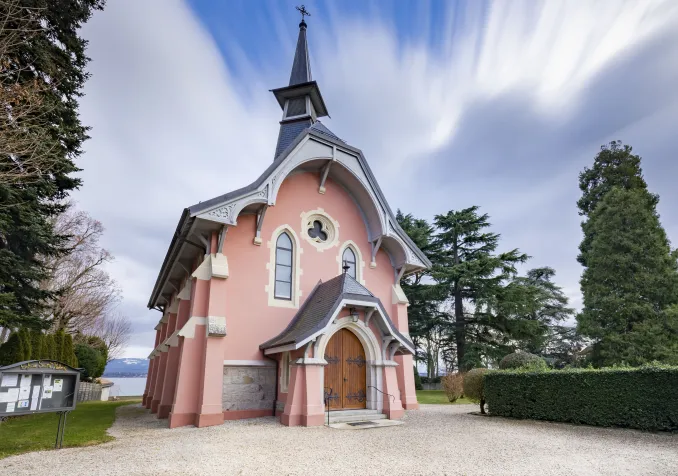 Eglise catholique Saint-Robert de Founex (©Lucien Kolly)